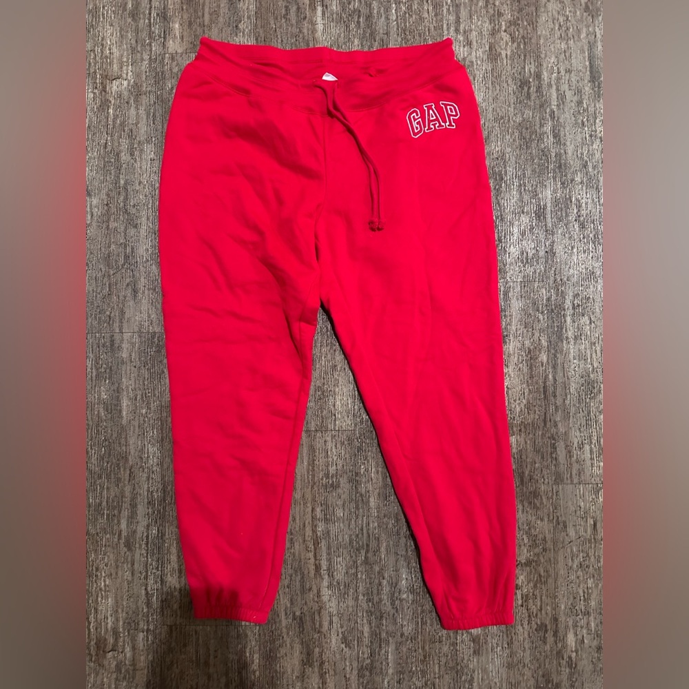 GAP Vibrant Red Sweatpants